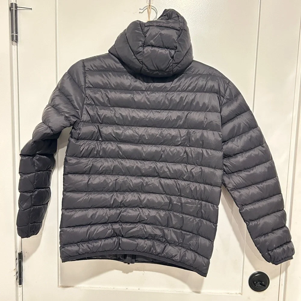Eddie Bauer Men's Charcoal Puffer Jacket